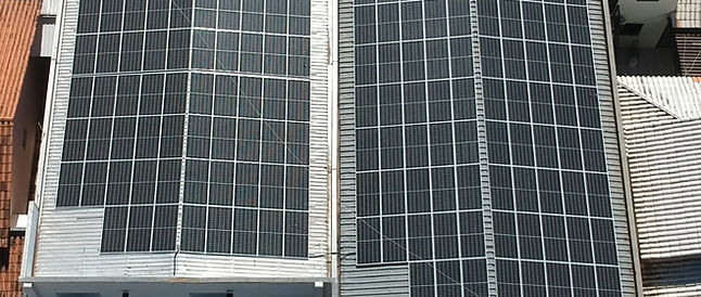 Projeto Supermercado Maciel — instalação fotovoltaica pela Solare
